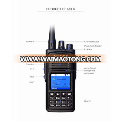 Compatible with MOTOTRBO/HYTRA new launch DMR digital handheld radio ZASTONE D900 UHF400-480MHz digital two way radio